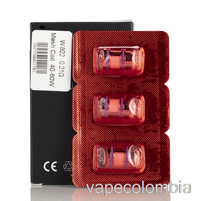 Vape Desechable Hellvape X Wirice Launcher W8 Bobinas De Repuesto 0.21ohm W802 Bobinas De Malla